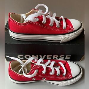 Kids red chucks | youth size 12